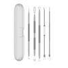 Stainless Steel Blackhead Remover Tool - Needle & Clip for Acne and Makeup.