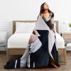 Warm Blanket Airplane Travel Ald Sangwon Music Throw Blanket Flannel Bedspread For Living Room Funny Sofa Bed Cover