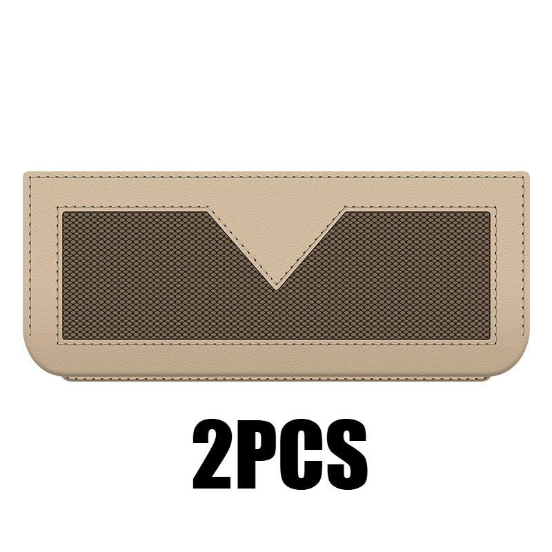 Car Seat Side Pocket Organizer, PU Leather Multifunctional Small Vehicle Console Side Storage Pouch, Automotive Gap Filler Bag