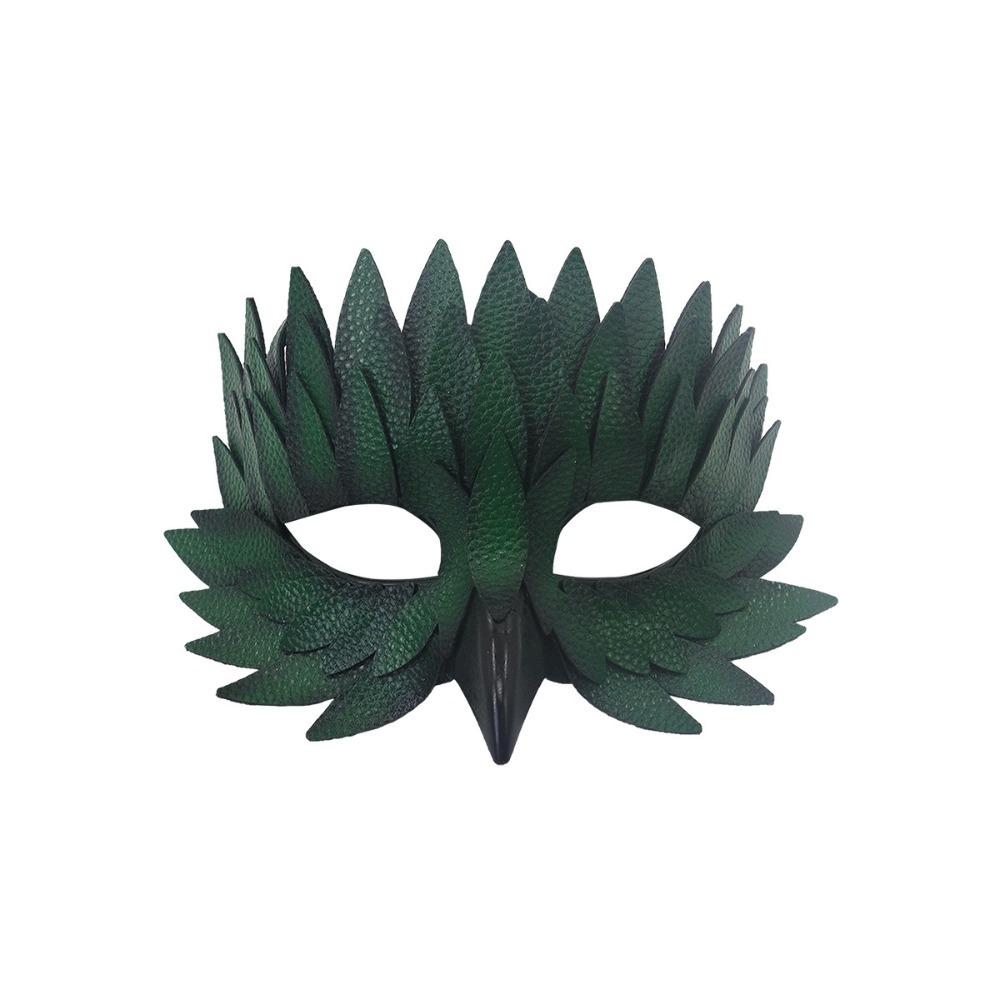 Owl Shape Costume Party Mask Colorful Feather Mask Creative Party Mask  Costume Party