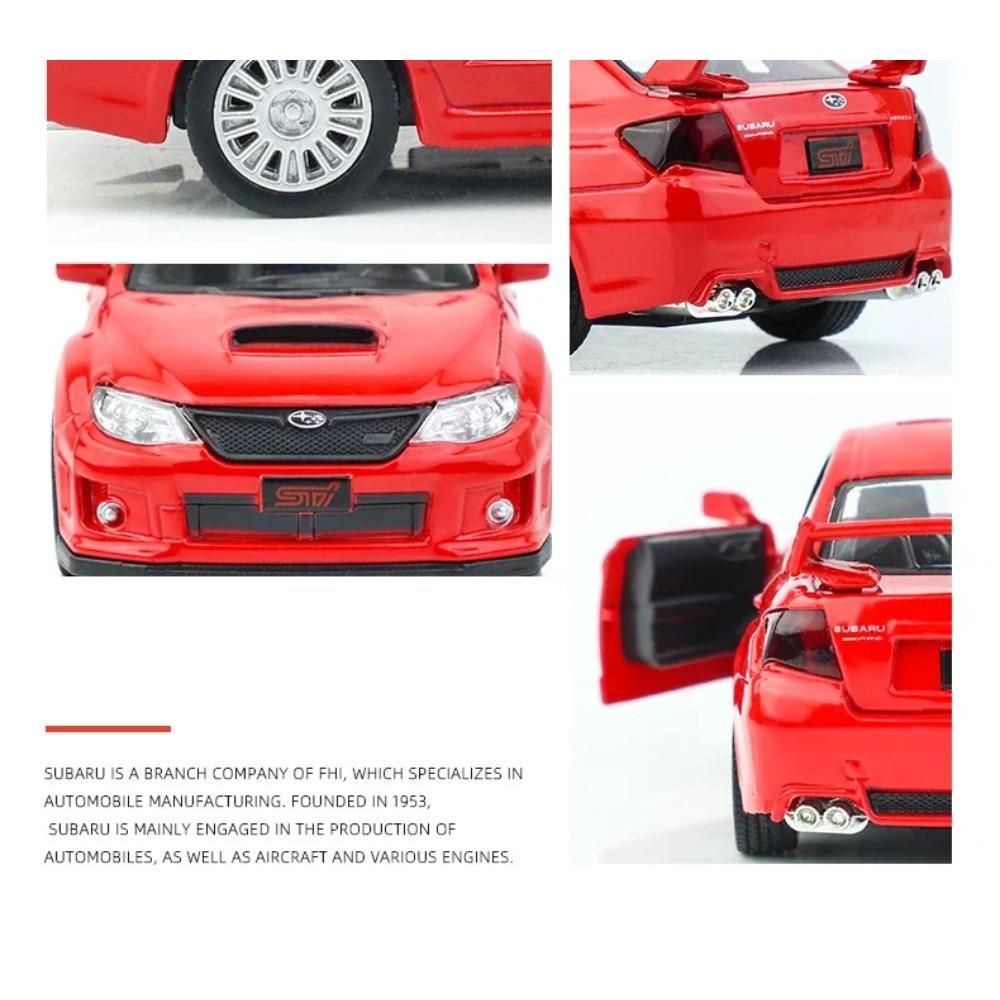 1/36 Subaru WRX STI Car Styling Licensed Diecast Car Model Toy Alloy Metal High Simulation for Collection Gifts F44