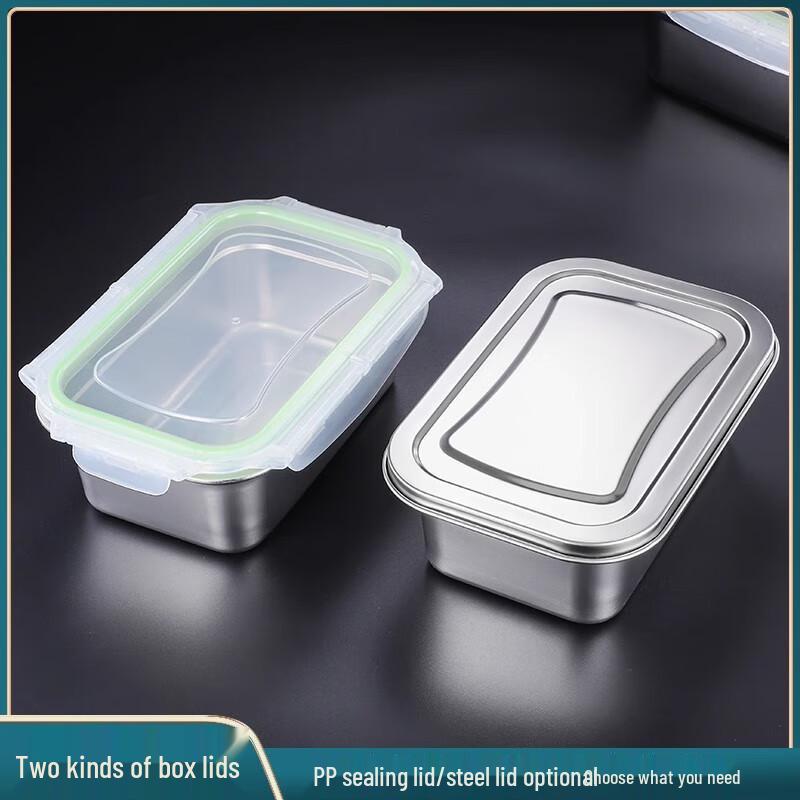 304 Stainless Steel Food Storage Container with Lid