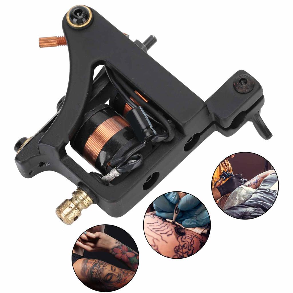 Professional Alloy Liner Shader Tattoo Machine Strong Motor Coil Tattoo Machine (22016)