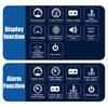 M8 Car HUD Head Up Display OBD2 Overspeed Warning Auto Electronic Water Temperature LED Digital Projector Windshield
