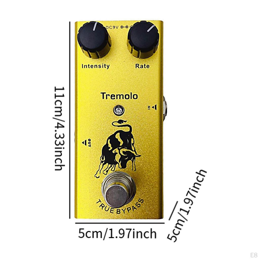 Electric Guitar Effects Pedal DC 9V True Bypass Effector for Performance