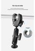 1.5-Inch Mouth Clip Ball Head Trolling Motor Stabilizer Bracket for Speedboats