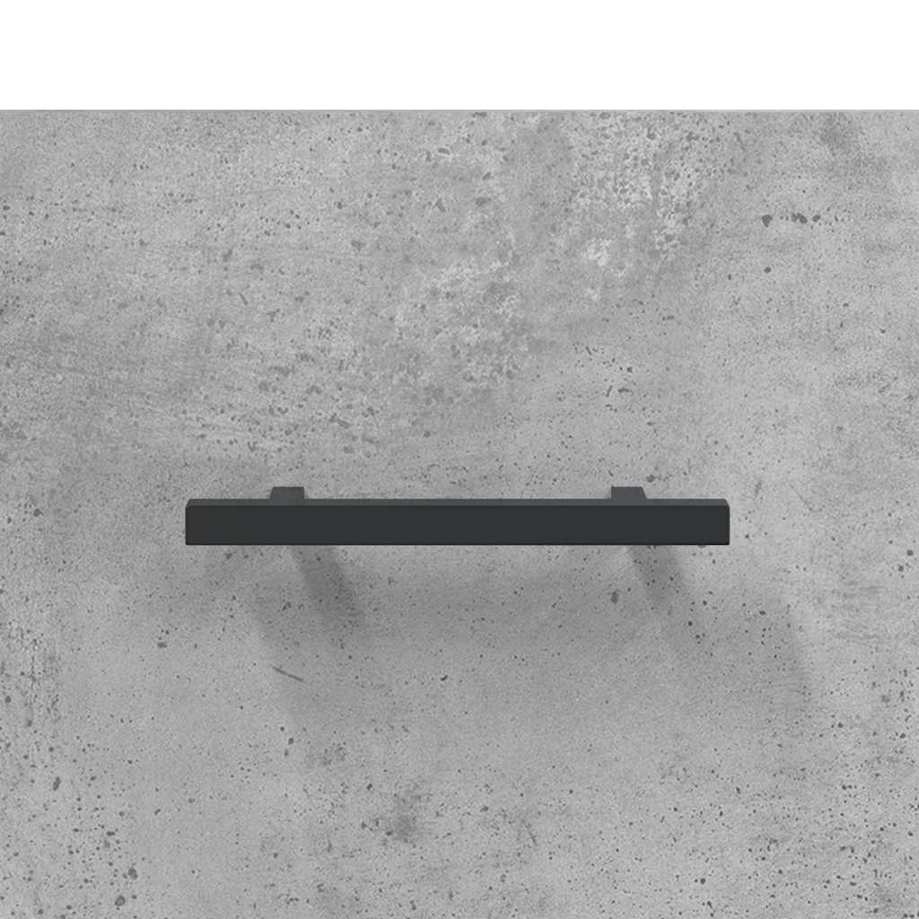 Sideboard Concrete Grey 69.5 x 34 x 90 cm Particleboard