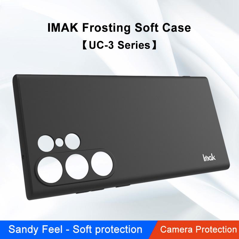IMAK UC-3 Series for Samsung Galaxy S23 Ultra Cell Phone Case Slim Flexible TPU Matte Phone Cover Shell
