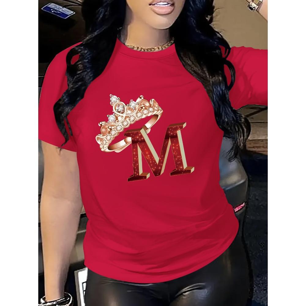 Carnival Women's Fashion T-Shirt Fashionable Letter Cartoon Print Women Round Neck Design In Vibrant Colors Urban Trendy Style