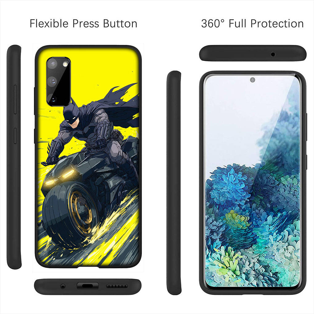 for iPhone 17 16 15 Xiaomi Poco F7 F8 X7 C85 C75 C71 M8 Redmi Note 14 13 12 11 Pro Max 14C 13C 15C A3 A4 Phone Case Lovely Bruce Wayne Batmans Bat Man