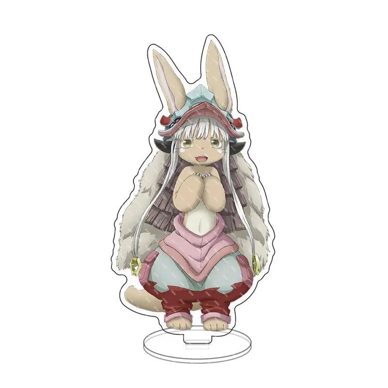 

Сделано в бездне Nanachi, акриловая фигурка-подставка, модель, двухсторонний держатель тарелки, топпер для торта, аниме, крутые фигурки, Riko Nanachi Standing 20