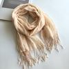 cotton linen light women Scarf Fashion Long Size  Lady Wraps Solid Color Muslim Head Scarf Shawls And Wraps