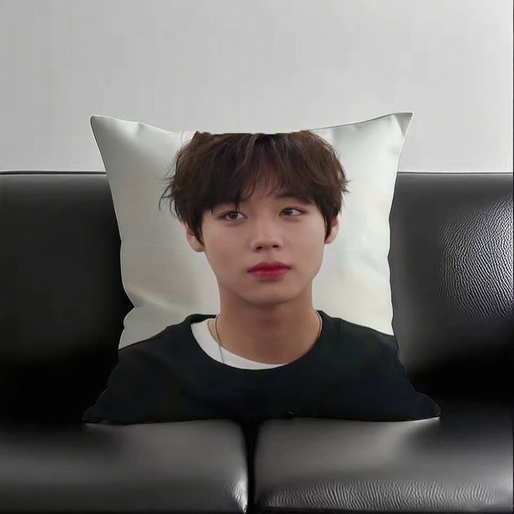 1 Stück W-Weak H-Hero P-Park J-Jihoon Kissenbezug Quadratisch Schlafzimmer Sofa Freizeit Komfort Kissen Auto Wohnzimmer Heimdekoration