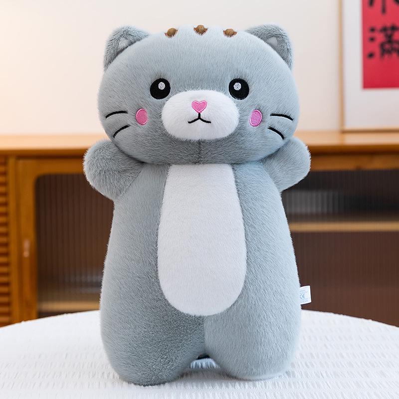 Adorable Elephant and Cat Plush Toy - Super Soft Cloth Doll Pillow