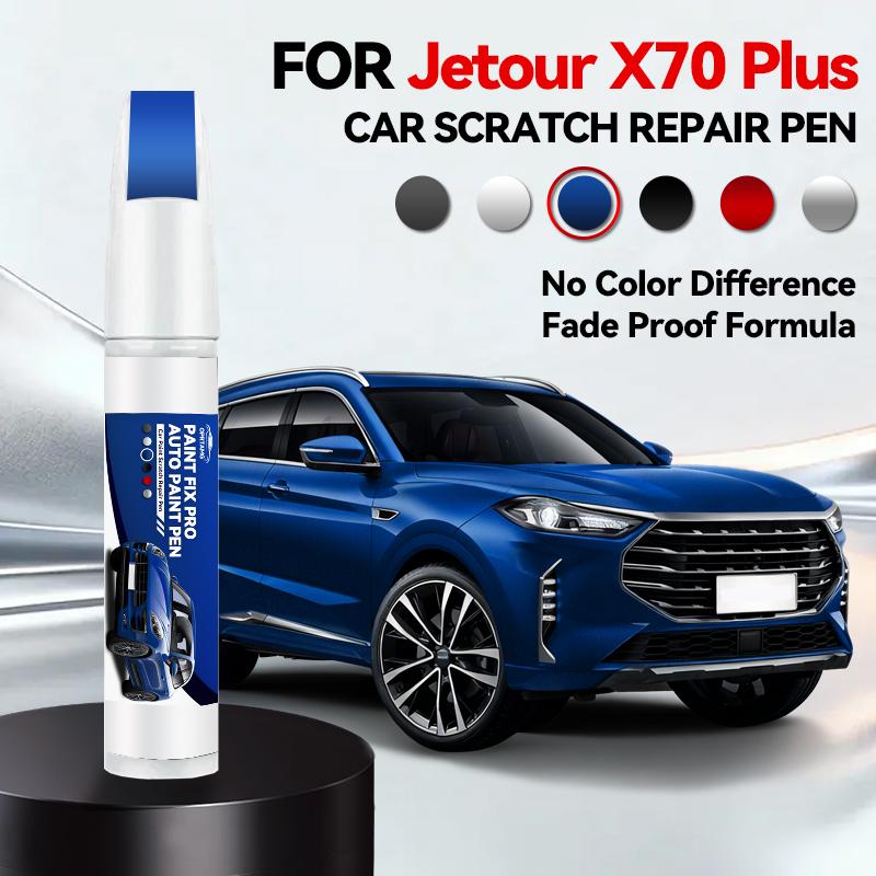 Für Chirey Chery Jetour X70 X70 Plus 2018-2025 T1X Lackreparaturstift Touch-Up Kratzerentferner DIY Autozubehör Schwarz Weiß