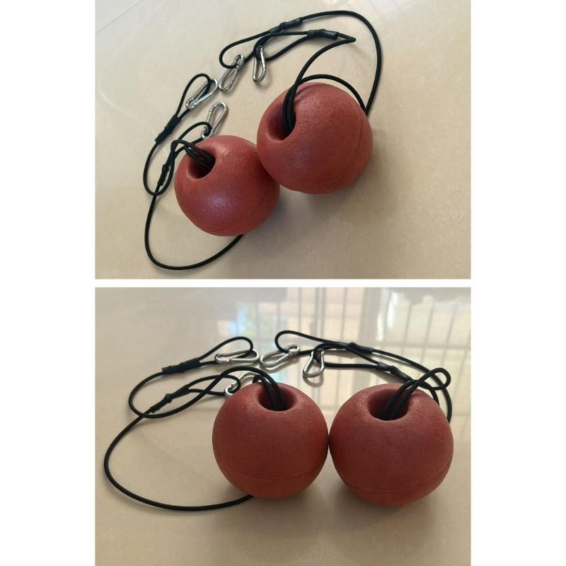 Float Zone Marker Buoy with Red PVC Body, Buoy Float Marker with Cord for Water Marking, Pool Guide Use and Swim Guide Work Daily