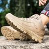 Casual Sneakers Men Comfortable Outdoor Lace-up Low-top Wear-resistant Breathable Hiking Shoes Men Shock-absorbing Sports Shoes
