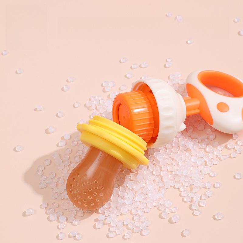 Baby Fruit & Veggie Teether: Chew Bag & Teething Stick for Food Supplement