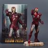 Marvel Animation Movie Statue Collector Iron Man Black Panther Premium Action Figures Tabletop Decoration Piece Polyvinyl Chloride Playthings Boy