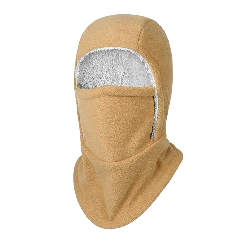 

Loogdeel Winter Balaclava Ski Mask Polar Fleece Windproof Thermal Full Face Cover for Outdoor Sports хаки