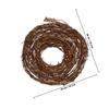 Versatile Rattan Wreath DIY Craft Supply Handmade Rattan Garland Base for Floral Wreaths Front Door Hanging Decoration Craft