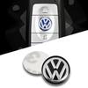 2026 Hot For Volkswagen VW 14mm Car Key Emblem Stickers Auto Control Key Logo Decals For Volkswagen Scirocco POLO Tiguan Passat