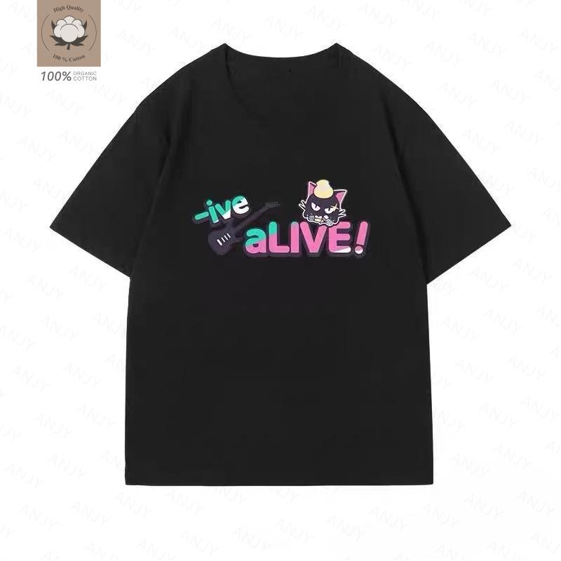 Blue Anime Archive T Shirts Sugar Rush Funny Unisex Clothing Unisex Streetwear Unisexga Cosplay Clothes Graphic Tshirts