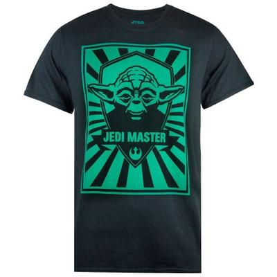 Mens Yoda Jedi Master Poster T-Shirt