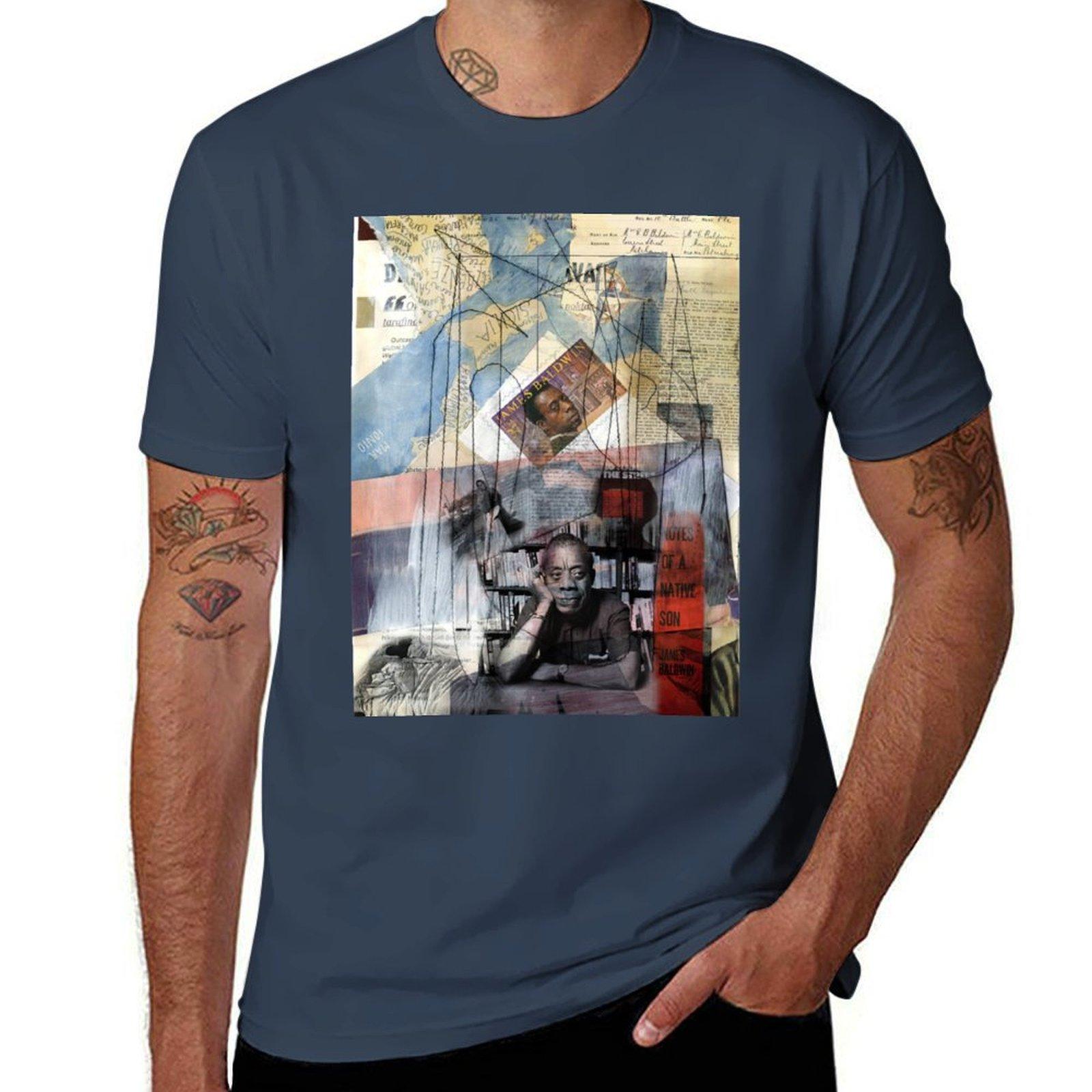 James Baldwin Tshirt Durable Work Wear Tshirt S