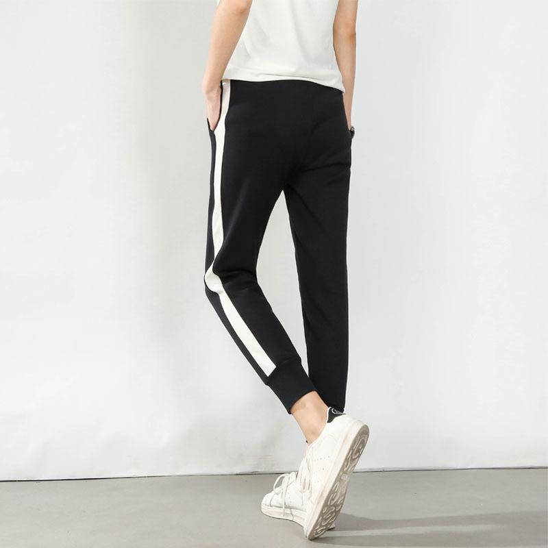 Women's Korean-Style Loose Harem Sweatpants, Lightweight and Casual, Perfect for Spring, Autumn, and Summer.