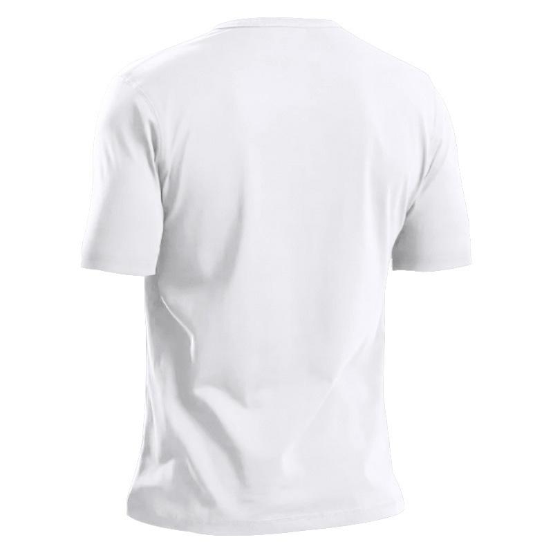 Summer New Short-sleeved Men T Slim Casual Men V-neck Short-sleeved T Shirt