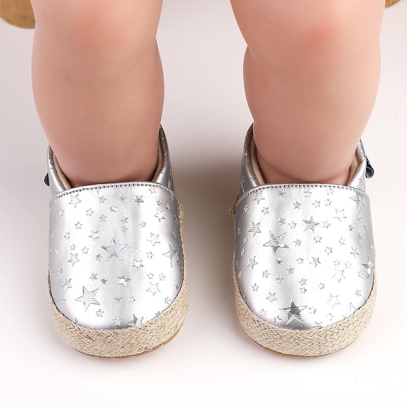 Kleinkindschuhe Baby Retro Star Print Design Freizeitschuhe rutschfeste weiche Kinderschuhe