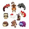 10 Piece Set of Cartoon Animal Fridge Magnets Practical Refrigerator Stickers Cartoon Animal Fridge Magnets for Home Use