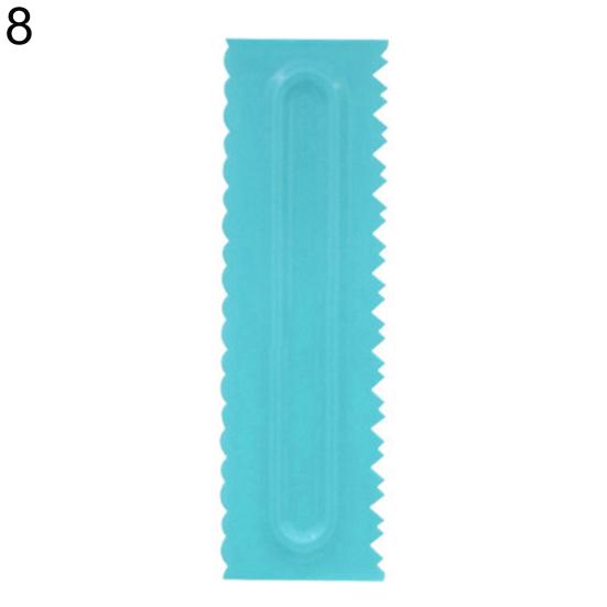 

Лопатки для помадки Talos, расчески для печенья, скребок для украшения торта, формы для выпечки, аксессуары 08