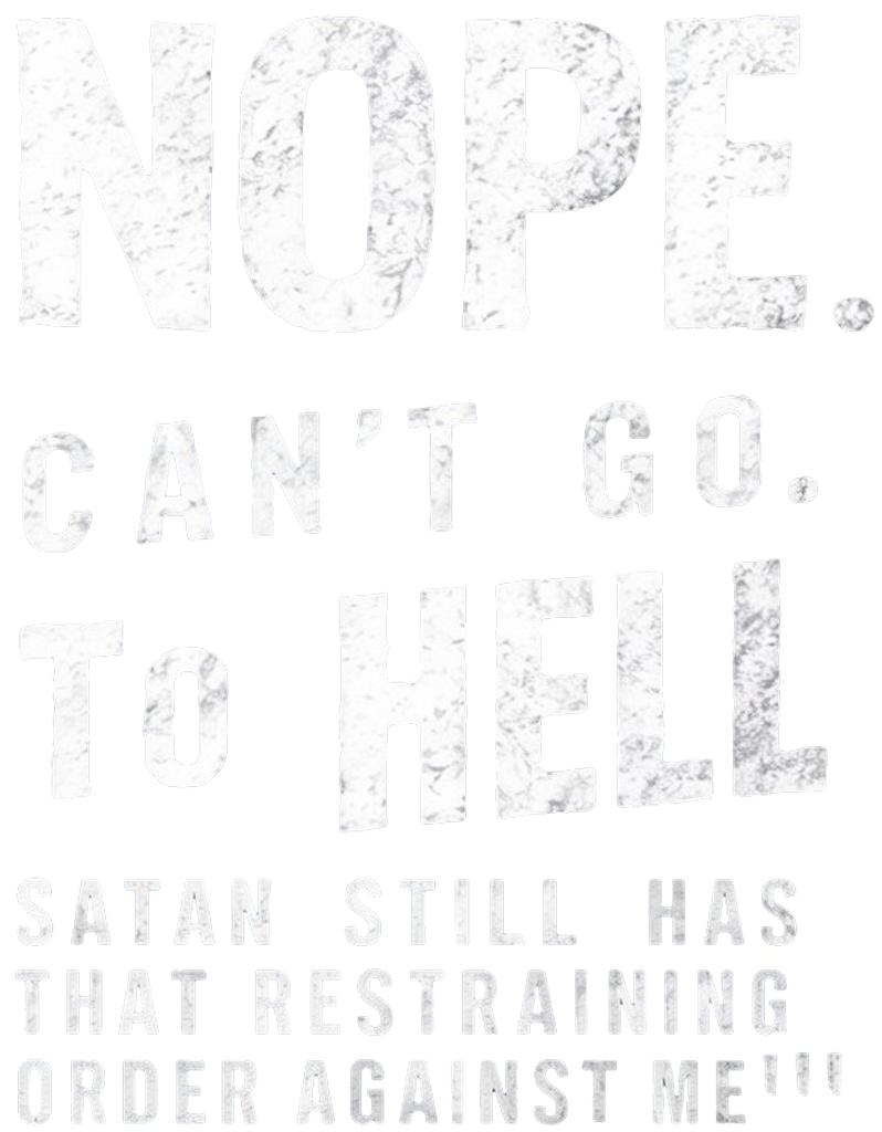 NOPE hell women's hoodies