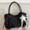 Girls' Style Bow-shaped Handbag, Cute Cross-body Bag for Women, Fashionable Commuter Bag
