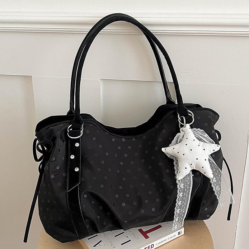 Girls' Style Bow-shaped Handbag, Cute Cross-body Bag for Women, Fashionable Commuter Bag
