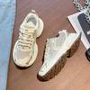 Fashion Thick Sole Dad Shoes for Women's New Mesh Breathable  Casual Sports Shoes Lightweight Running Shoes Zapatillas Mujer 2024