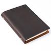 Stylish Eco-Friendly Crazy Horse Leather A5/A6/A7 Travel Journals Custom Business Gift Promotional Notebook 100 Sheets Inner
