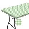Multipurpose Rectangle Tablecloth With Strong Grip Suitable For Home Camping And Occasion