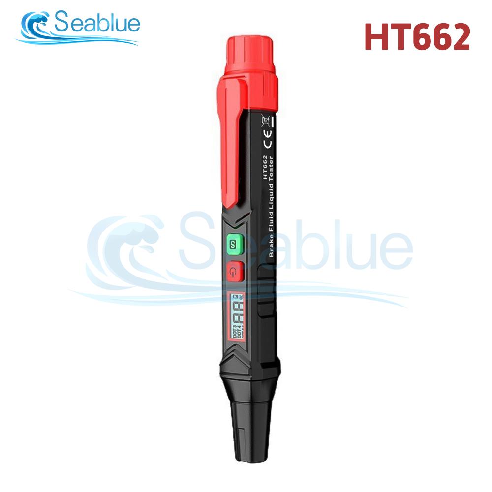

Brake Fluid Tester Auto Car Brake Liquid Digital Tester for DOT3/DOT4/DOT5.1 Accurate Oil Quality Check Pen Sound Light Alarm коричневий
