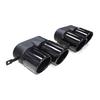 Compatible with 2017-2022 BMW 320i/330i/G20/G28 Gloss Black Exhaust Tailpipe.