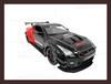 2025 New1:24 Skyline Ares Sports Car Spray Alloy Diecast Model Car Sound Light Classic Collectibles Birthday Gifts The Kids Toys