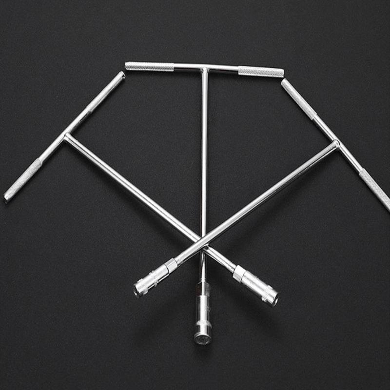 T Type Hex Socket Wrench Multifuctional Inner Hexagon Wrench Car Motorcycle Repair Tool Portable Socket Wrench Tool