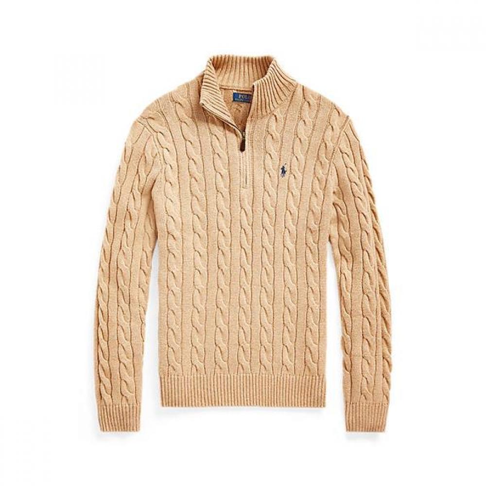 Polo Ralph Lauren Men S Cable Knit Cotton Quarter Zip Sweater mnpoSwe16820593200