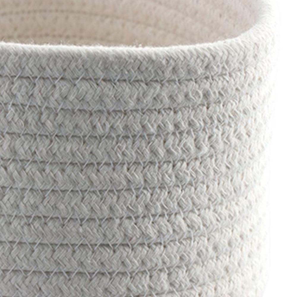 Nordic Style Desktop Storage Basket Cosmetics Basket Woven Storage Basket Desktop Organizer  Keys