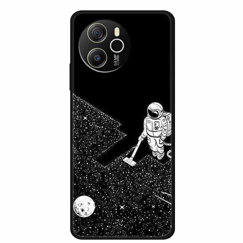 For Blackview Shark 8 Case Shark8 Black Silicone Soft Back Cover Case For Blackview Shark 8 Phone Case Cover 6.78" Coque Funda