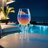 Octopus Wine Glass, Jellyfish Shaped Martini Cup, Creative Cocktail Glass for Juice Bar, Novelty Home Decor Gift
