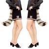 Realistic Faux Foxes Tail Charm Comfortable Faux Foxes Tail Ornament for Adding Styles to Any Ensembles