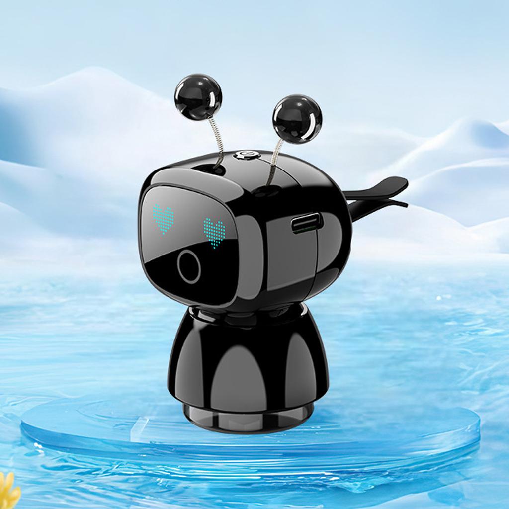 Smart Car Perfume, Cute Design, Adjustable Concentration, 50ml Natural Perfume, Portable Waterless Car Vent Clip- Perfume